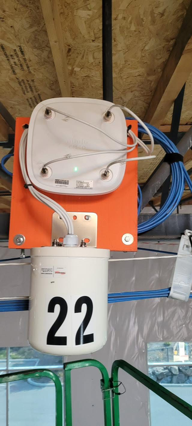 Wireless access point install